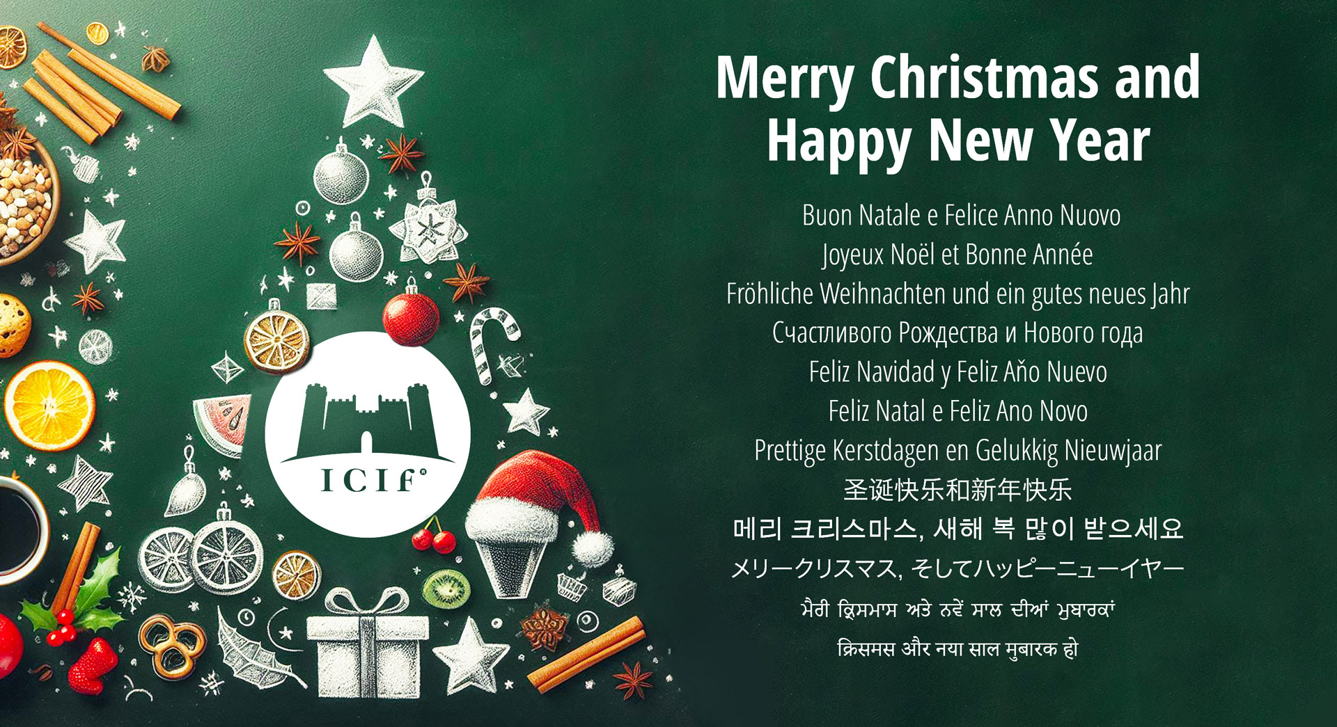 Warm Christmas Wishes from ICIF